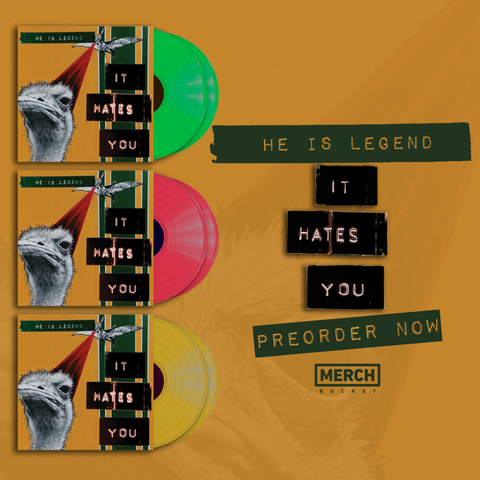 New Vinyl! He Is Legend - 'It Hates You'