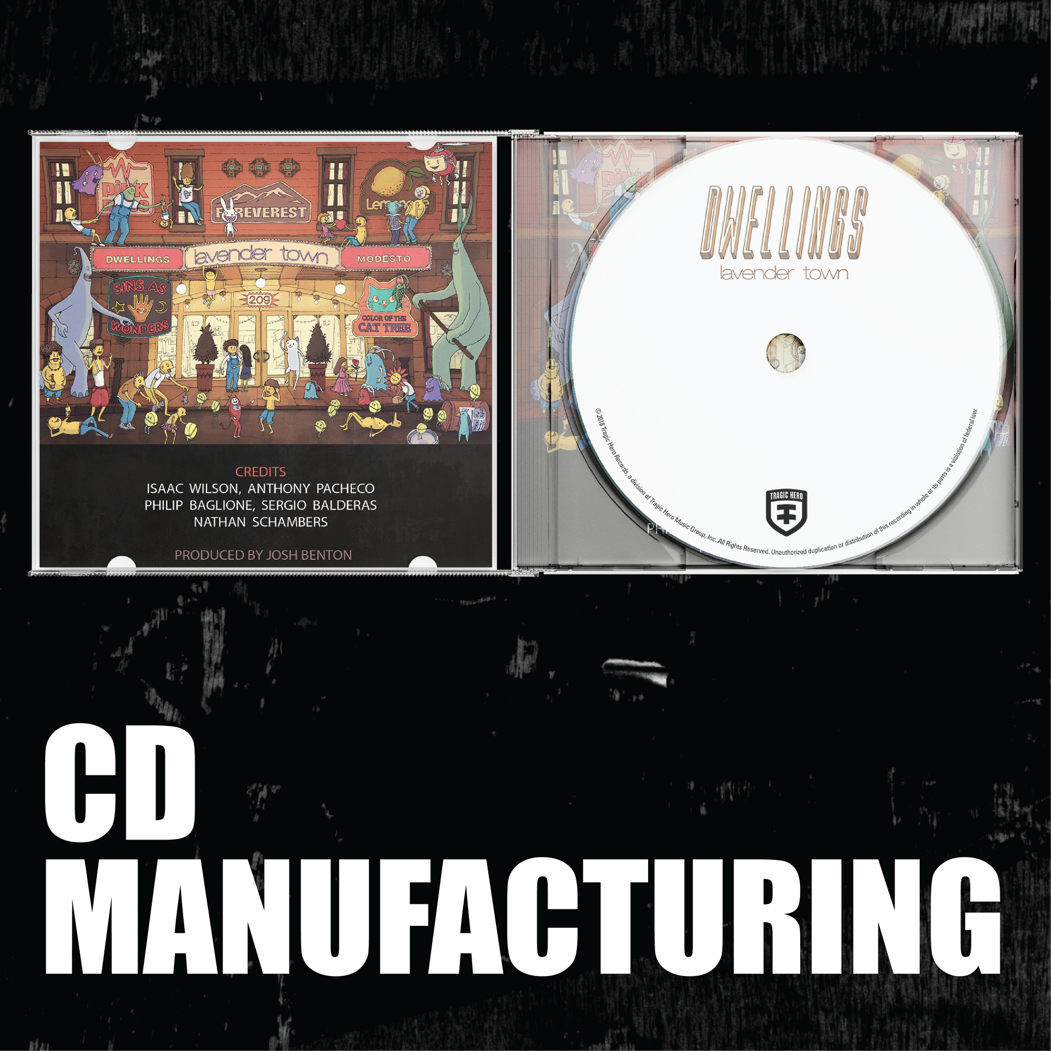 CD Manufacturing – 180dB ARTISTS CD Manufacturing – 180dB ARTISTS